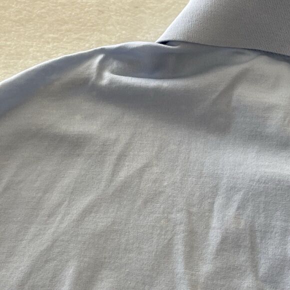 Peter Millar Polo Light Blue Button Up Pelican Hills Sz L Please Read - Picture 14 of 14